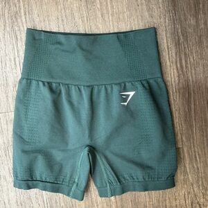 Gymshark teal green shorts new size xs
